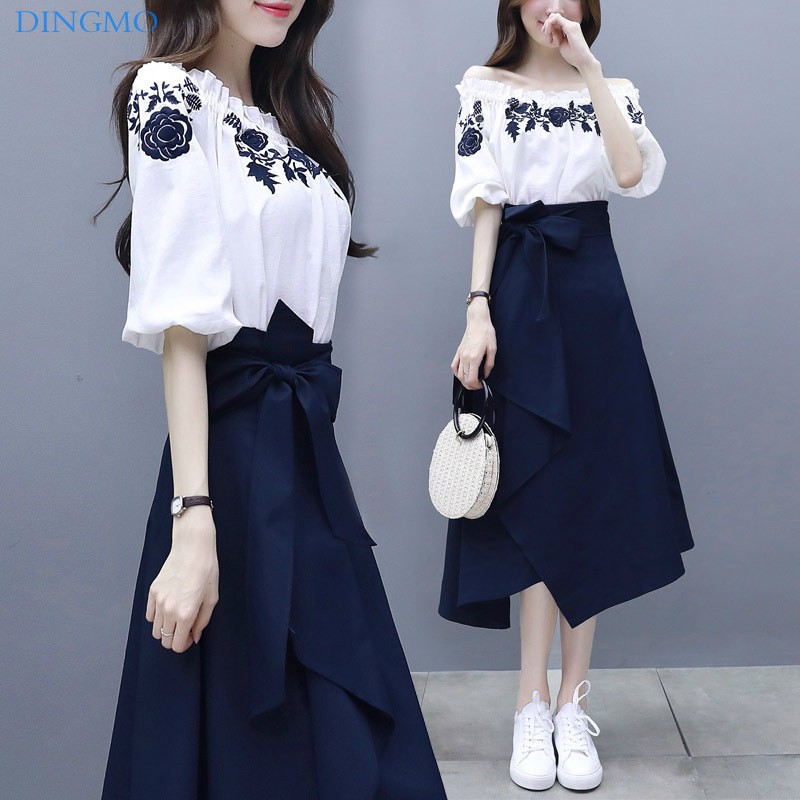 korean blouse dress