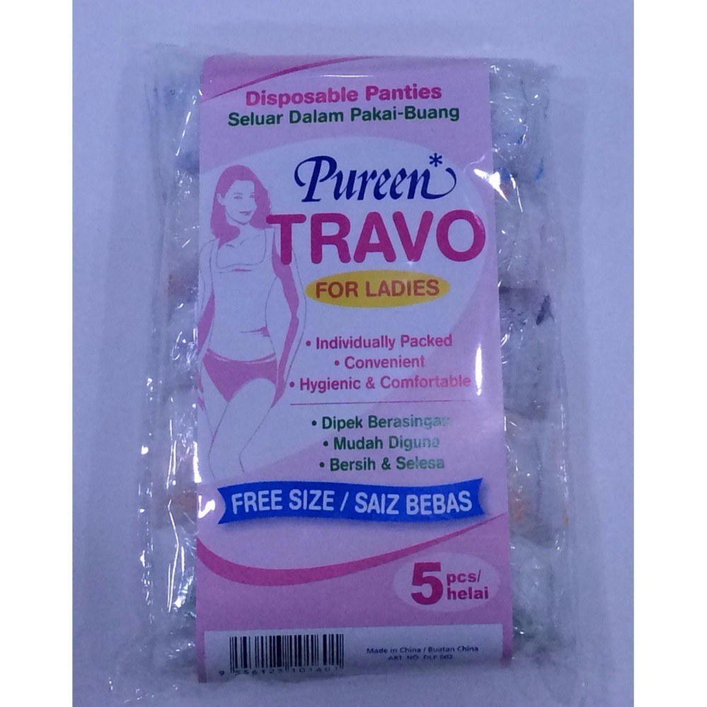 Pureen Travo Disposable Panties For Ladies Free Size