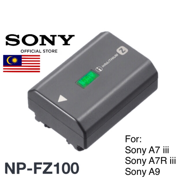 Sony NPFZ100 battery for Sony a7iii,sony a7r iii ,sony a9 Sony fz100 battery Shopee Malaysia