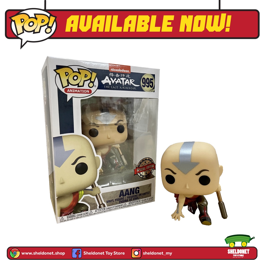 aang crouching pop