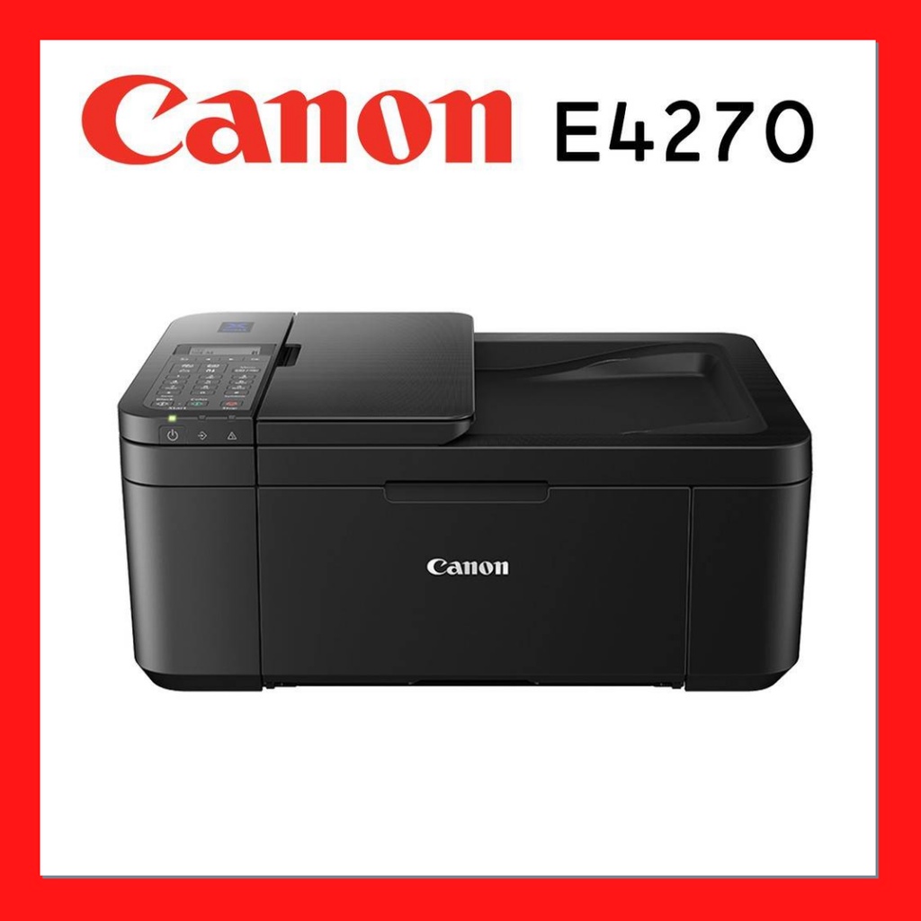 Canon Pixma E4270 All In One Wi Fi Fax Inkjet Printer Shopee Malaysia 0914