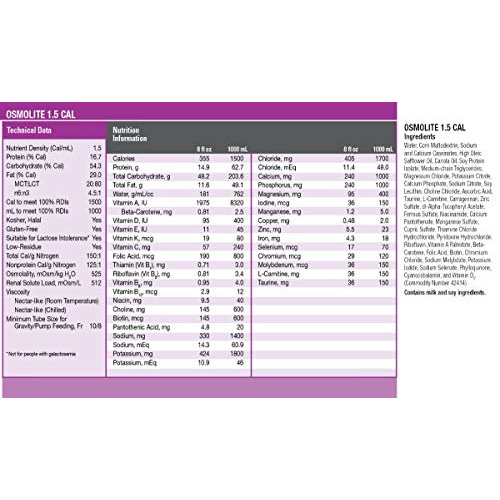 Abbott Nutrition Osmolite 1.5