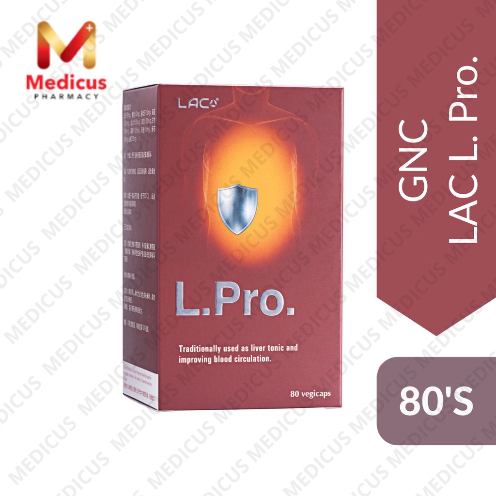 Gnc Lac L Pro 80 S Exp 05 2023 Shopee Malaysia