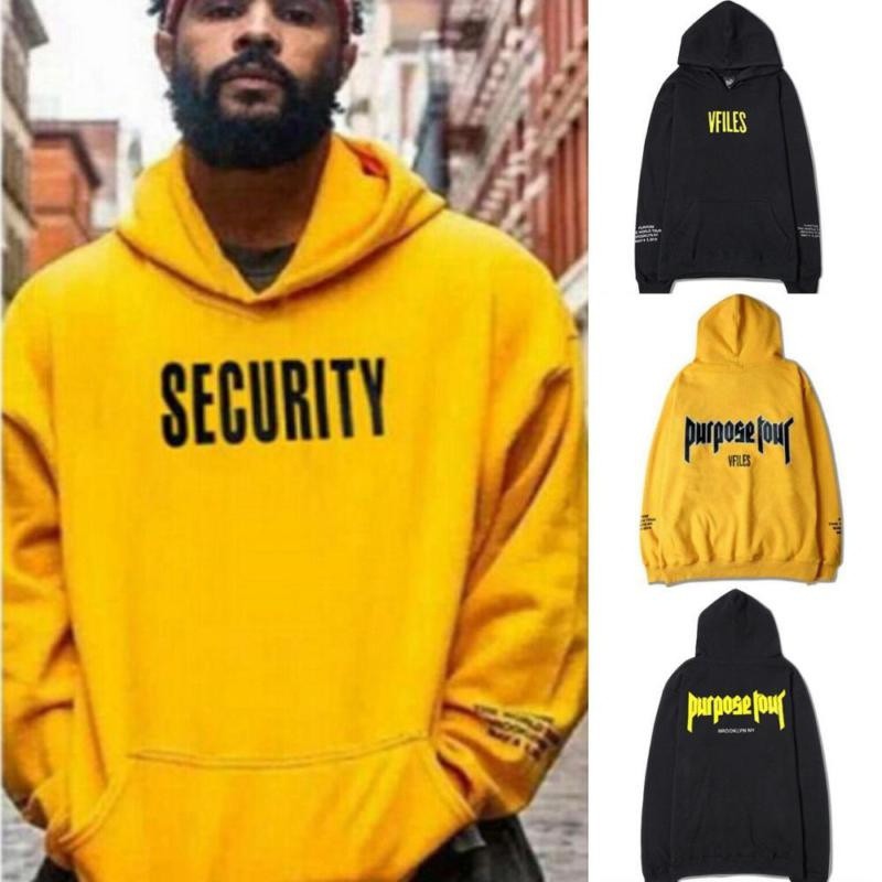 tour yellow hoodie