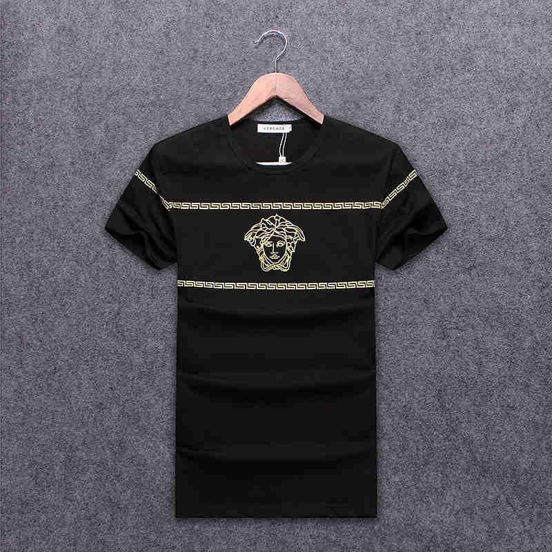 round collar polo shirt