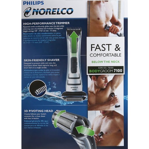 norelco bodygroom 7100