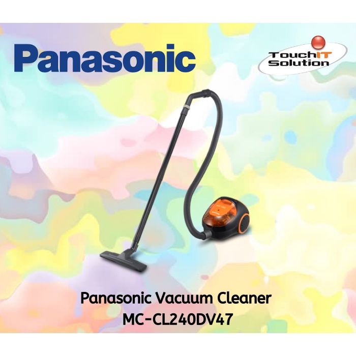 Panasonic MCCL240 Bagless Canister Vacuum Cleaner Cocolo MCCL240DV47