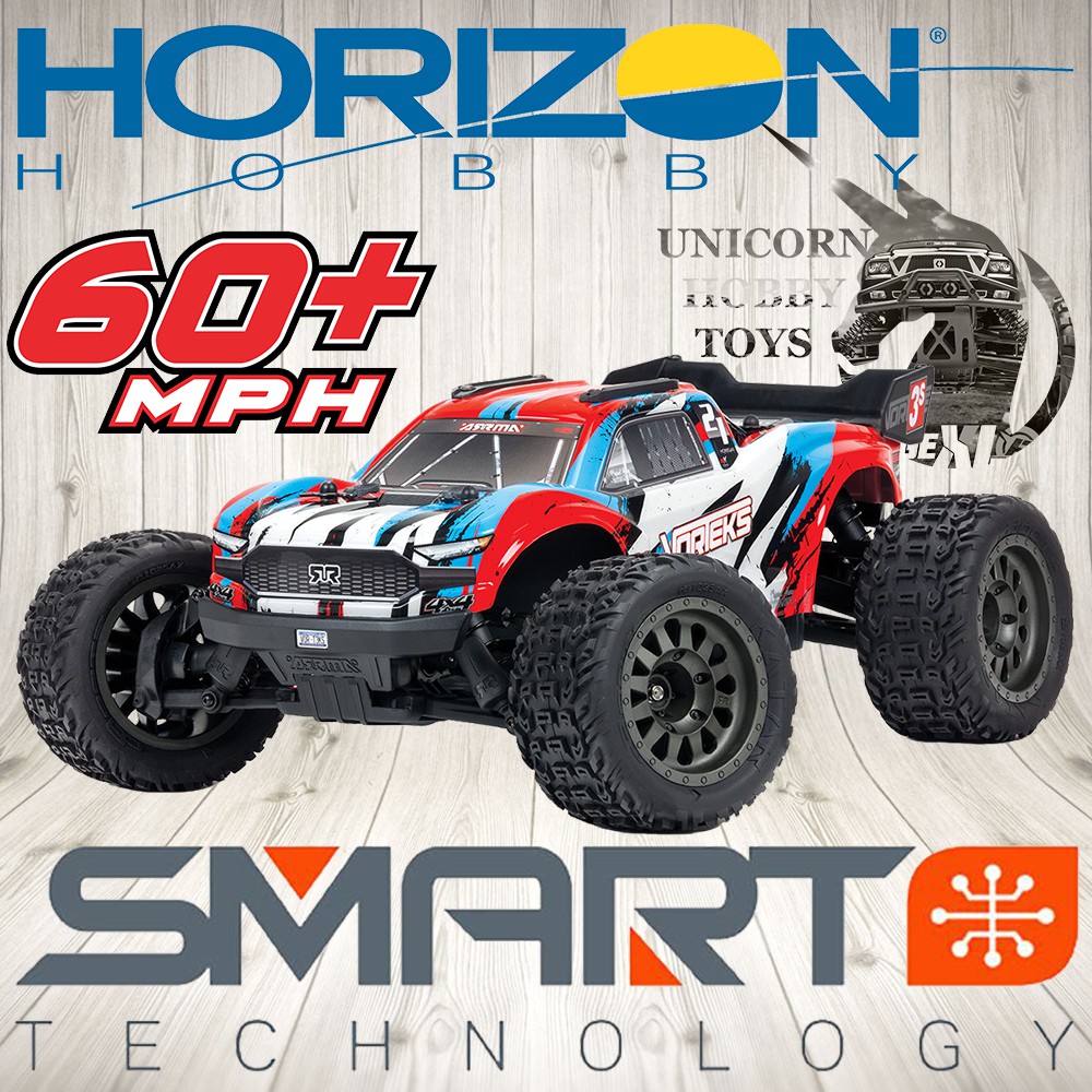 ARRMA Vorteks 3S BLX Brushless RC Car 4WD Stadium Truck with Spektrum