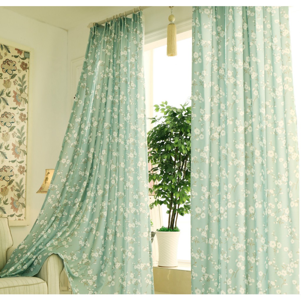 Ready Made Window Curtains Living Room Fabric Drapes Luxury Rustic