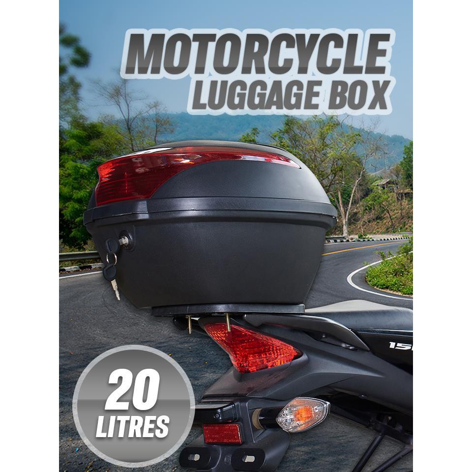 Motorcycle Luggage Box  with Safety Lock Motorbike Givi Box  