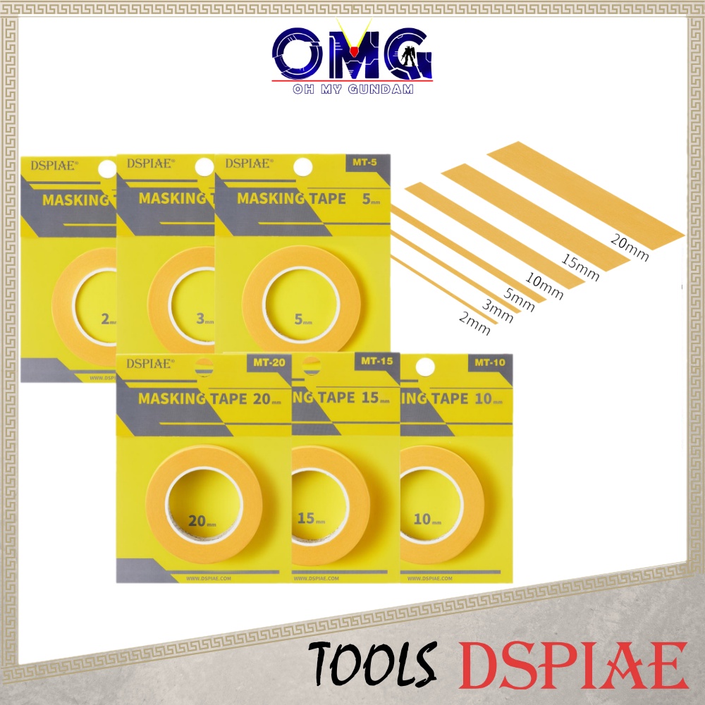 Tool Dspiae Washi Masking Tape 2mm 20mm (MT02 MT20) Gundam Tape