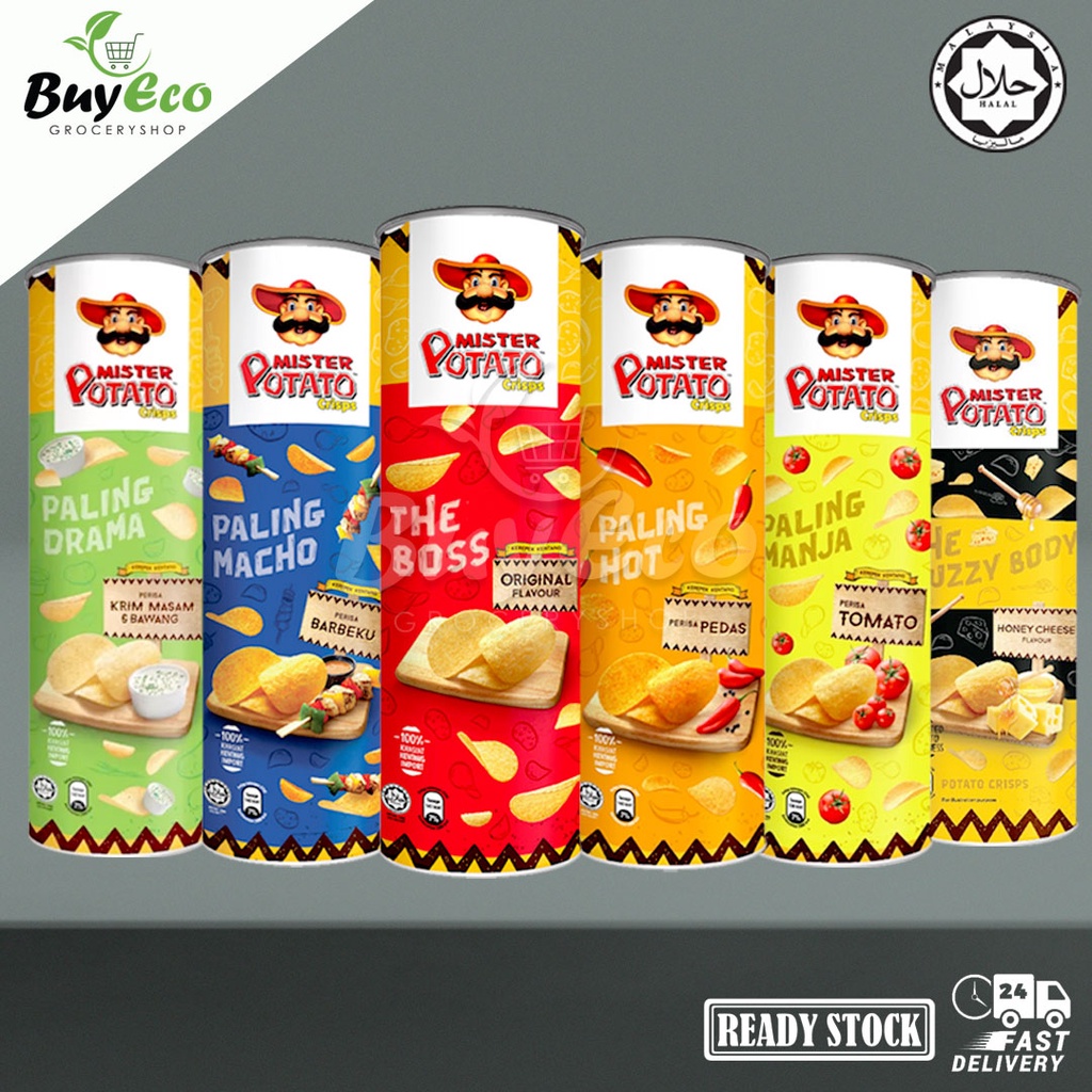 Mister Potato Crisps G Shopee Malaysia