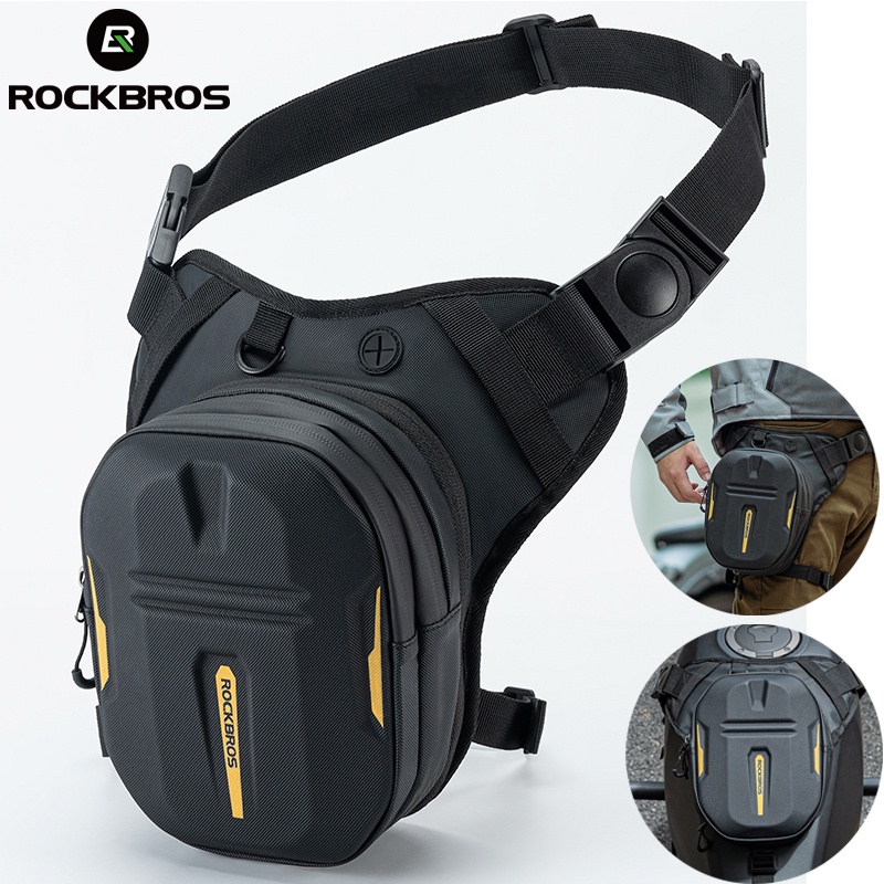 【MY Delivery】ROCKBROS Messenger Bag Hard Case Magnet Attraction Large Capacity For Motorcycle Riding