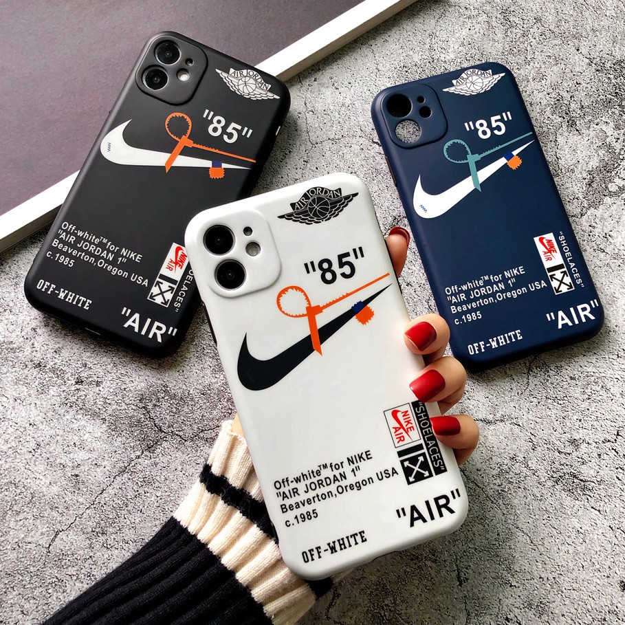 off white x nike phone case