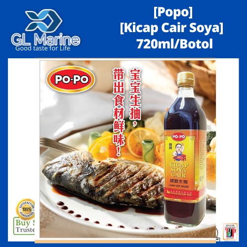 Popo Light Soy Sauce / Kicap Soya Cair 宝宝生抽 (720ML) Shopee Malaysia