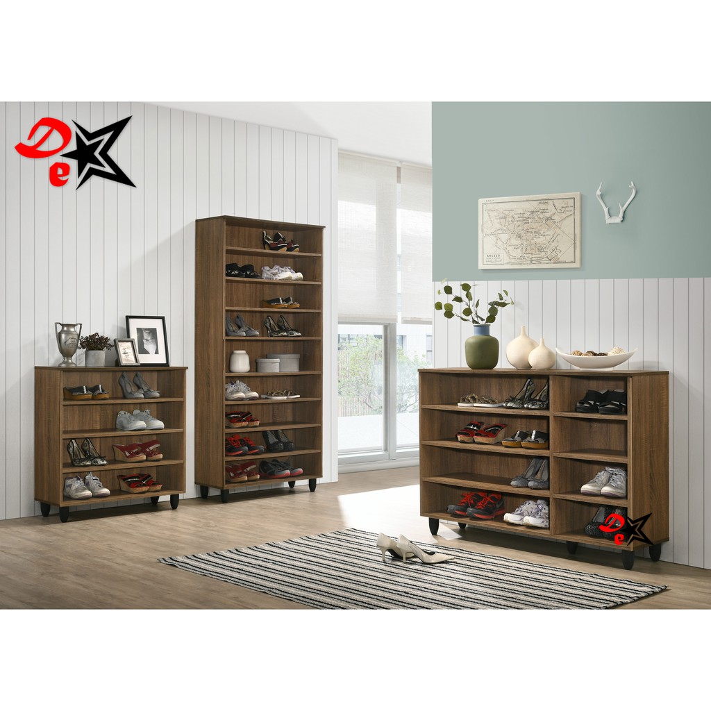 Ready Stock Merlot 2 Doors Shoe Cabinet Storage Cabinet West M