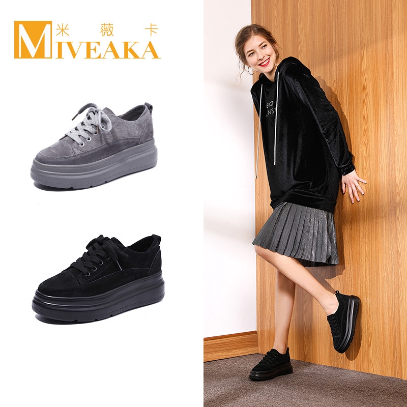 thick soled black shoes