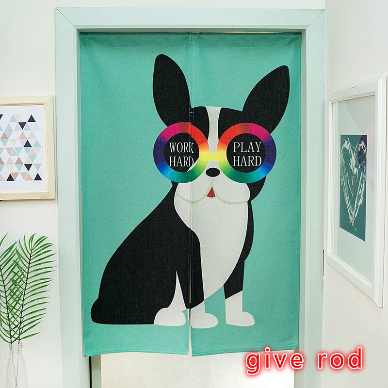 Cute Curtain Fabric Cartoon Children S Study Livingroom Decoration
