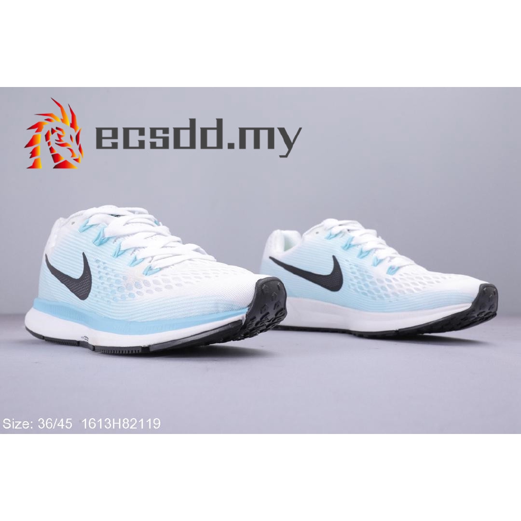 Nike AIR ZOOM 34 for Unisex Running Shoes Blue Color Euro Men's Shoes Nike Shoes | Shopee Malaysia