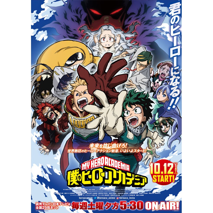 My Hero Academia Season 4 My Hero Academia Season 4 Confirmed Release Date Plot Details