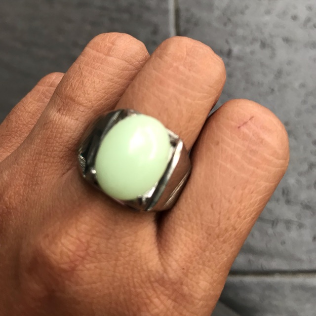 Cincin Batu Geliga Ular Batu Cahaya Asli Shopee Malaysia