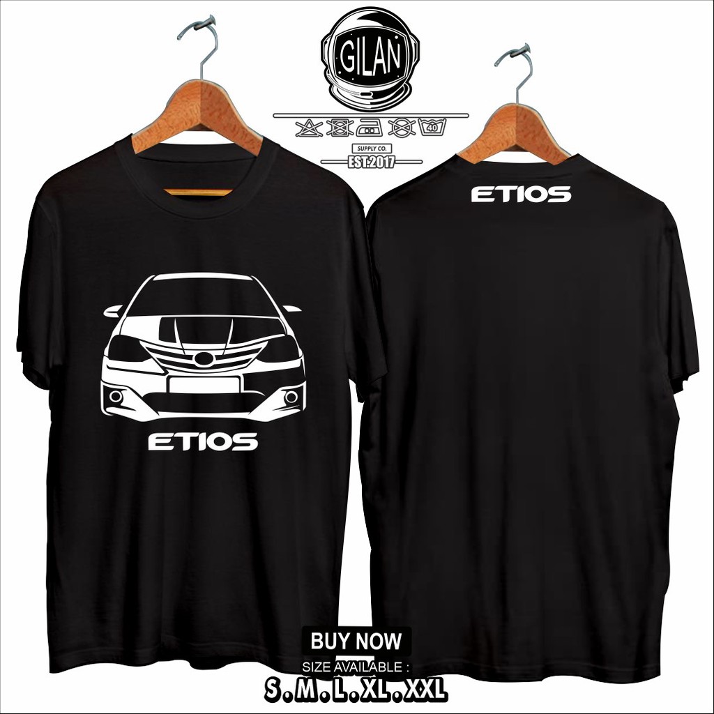 Toyota Etios Falco Automotive T Shirt Gilan Shopee Malaysia