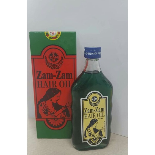 Minyak Rambut ZamZam Hair Oil 115ml Shopee Malaysia