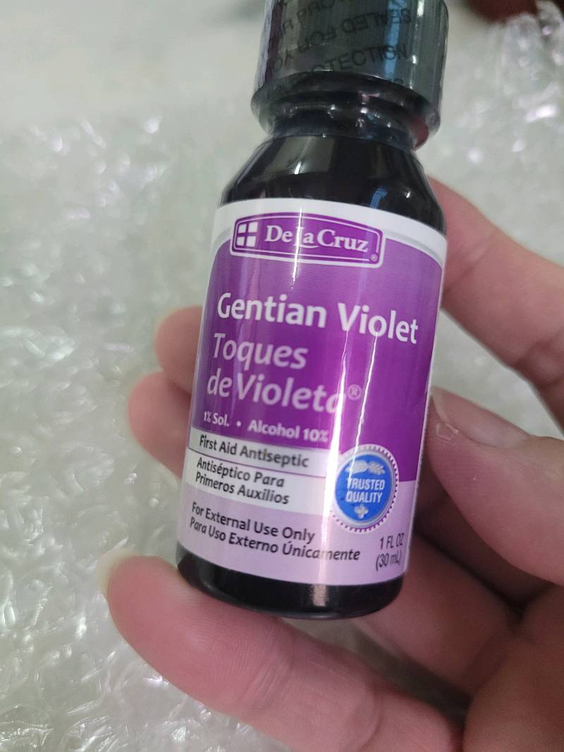 Le violet de gentiane expire t il