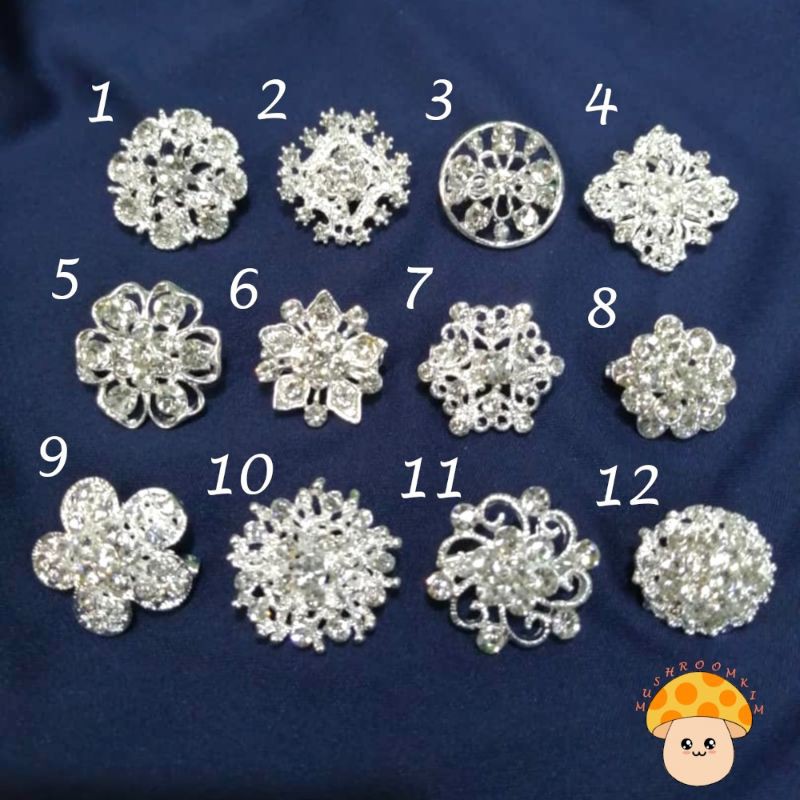 Women Brooch Pin Fashion Elegant Brooch Kerongsang Tudung Baju Kurung Baju Kebaya Jewellery Brooch Shopee Malaysia