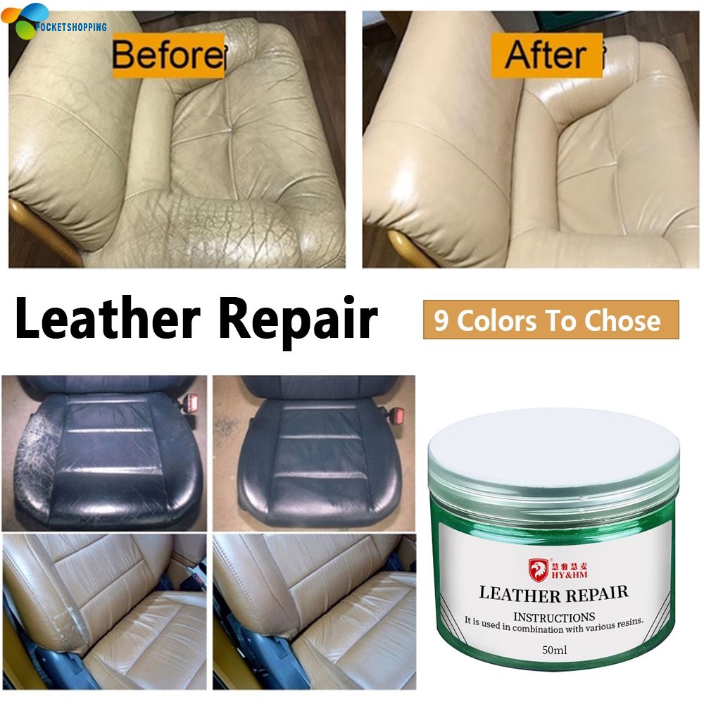 Heat Liquid Leather Vinyl Repair Kit, Repair Kit For Leather Sofa