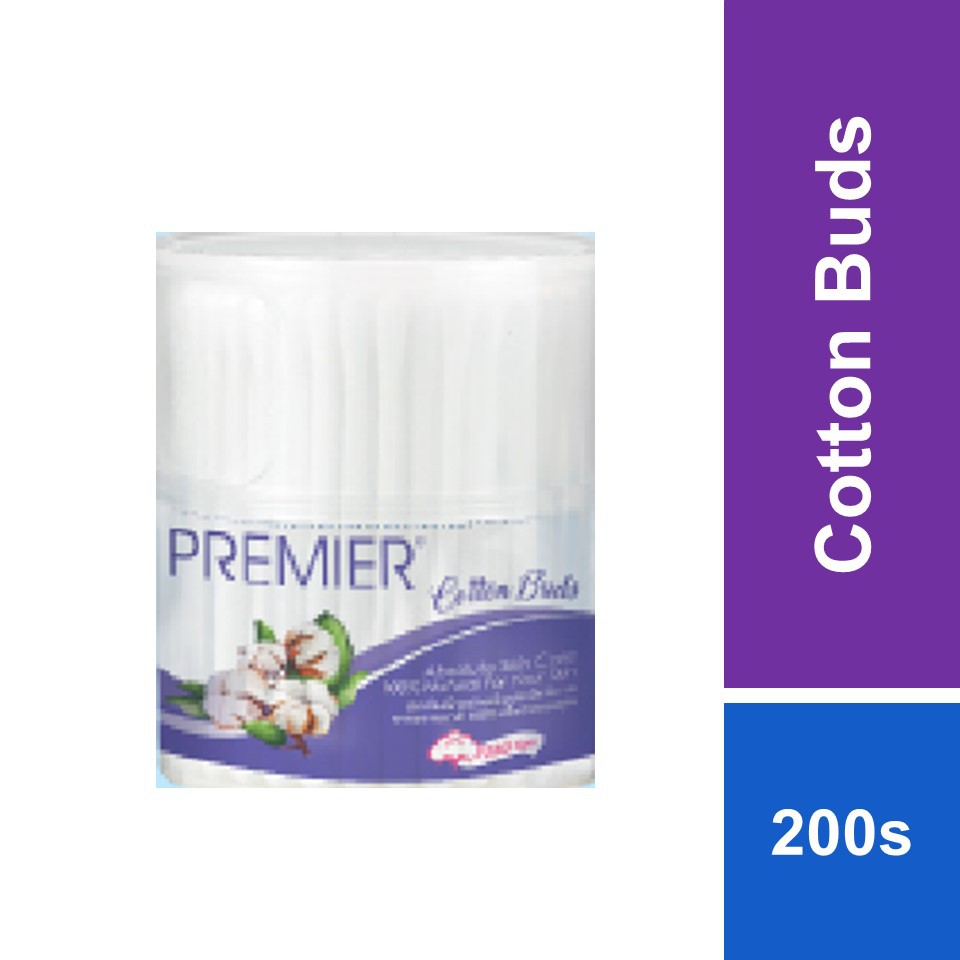 Premier Cotton Bud 200 Tips Shopee Malaysia
