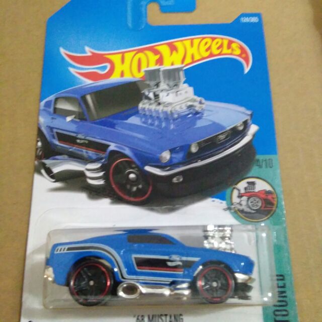 hot wheels 68 mustang