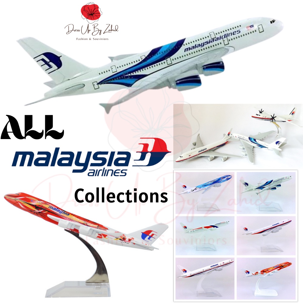 Airplane Model Malaysia- Aircraft Model 16cm 