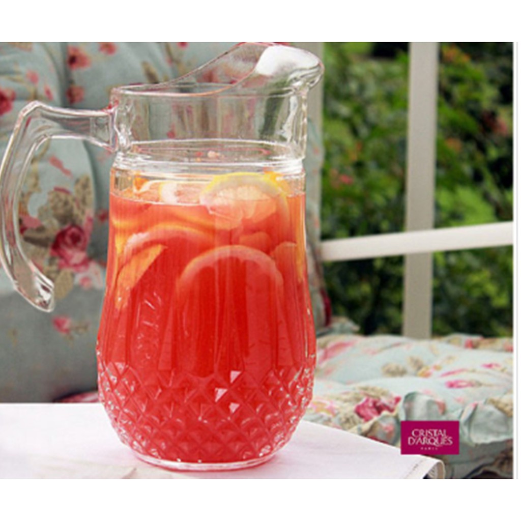 ORIGINAL, NEW Cristal D'Arques Longchamp 7-Piece Water Crystal glassware  set | Shopee Malaysia