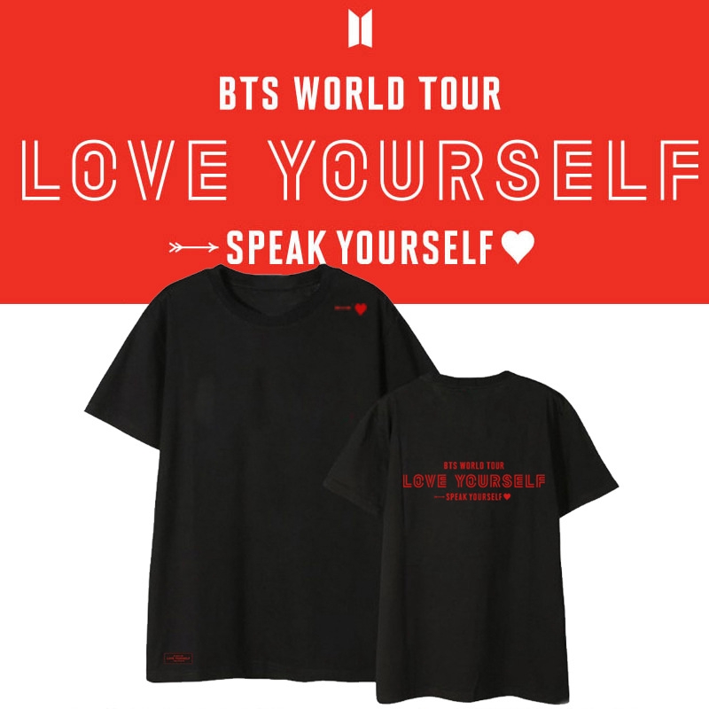 Ajh Love Yourself World Tour T Shirt Hrdsindia Org