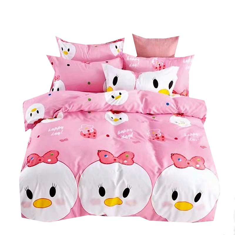 Maylee High Quality 4pcs Multi Design Queen Fitted Bedding Set