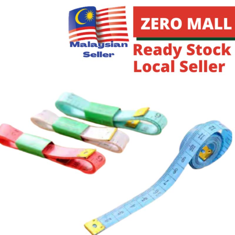 Measuring Tape Tailor Tape Pita Ukur Tali Ukur Baju Jahit 量身布尺量身带裁缝布尺 Shopee Malaysia