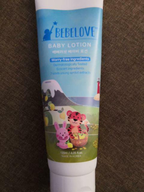 bebelove baby lotion