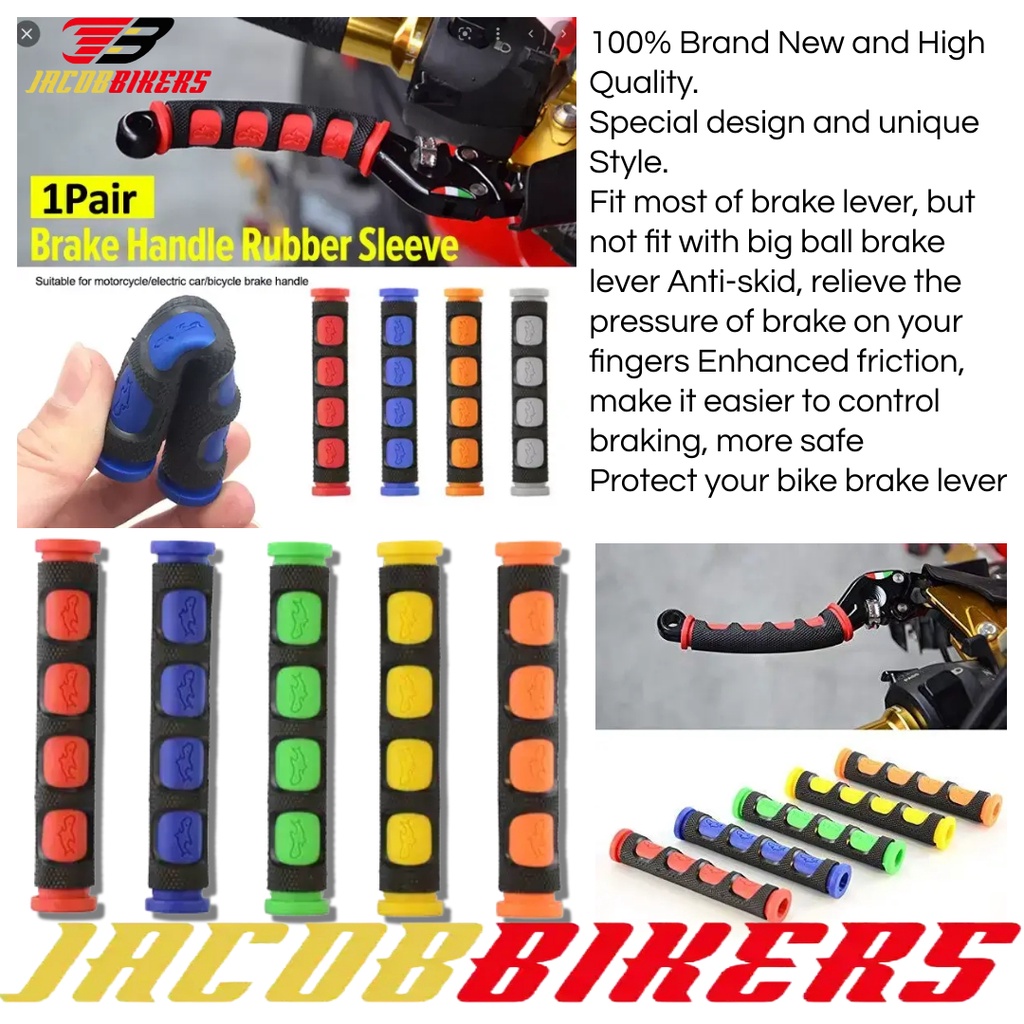 2pcs Motorcycle Universal Handgrip Guard Brake Clutch Lever Cover Hand