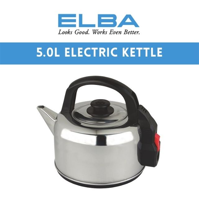 [LOWEST PRICE] Elba 5L Stainless Steel Electric Kettle [ EK-A5021(SS) / EK-A5021SS ]