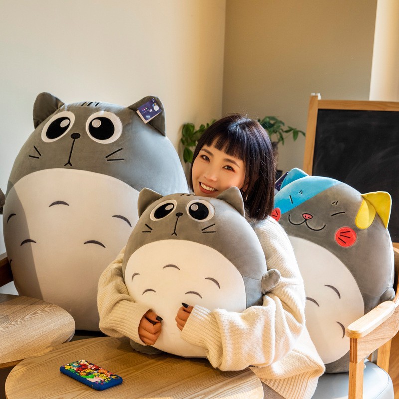 30 90cm Hayao Miyazaki My Neighbor Totoro Plush Toy Doll Creative Pillow My Neighbor Totoro Large Ragdoll Pillow Birthd Shopee Malaysia