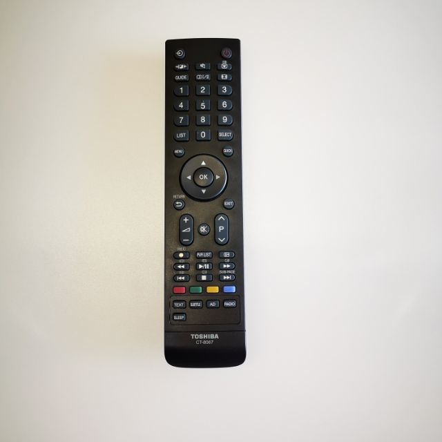 Original Toshiba Led Tv Remote Control Ct 8067 Shopee Malaysia