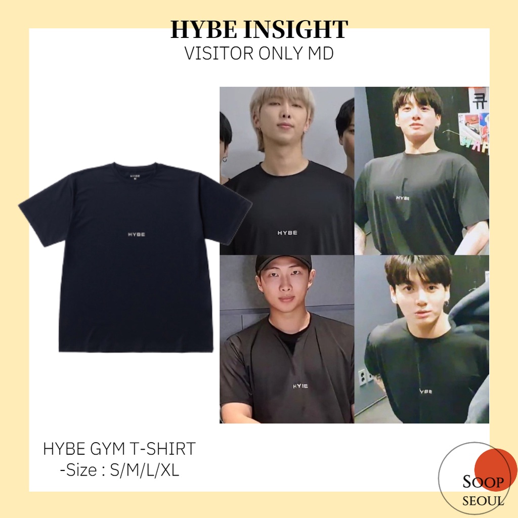 BTS HYBE Tシャツ 公式 新品未使用品 ハイブインサイト L gym - アイドル