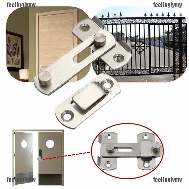 Top Stainless Steel Home Safety Gate Door Bolt Latch Slide