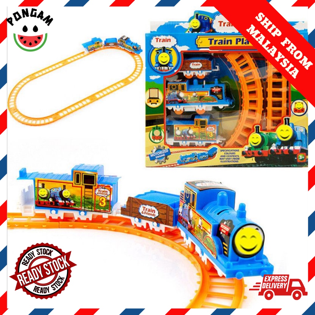 HOT ITEM Electric Train DIY Track Railway Playsets Children Toys Fun game Earning Education Learning toy kid