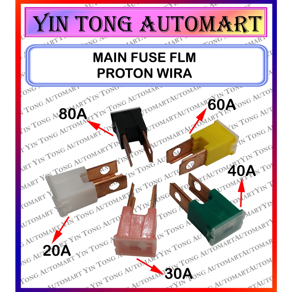 Proton Wira Battery Main Fuse Shopee Malaysia