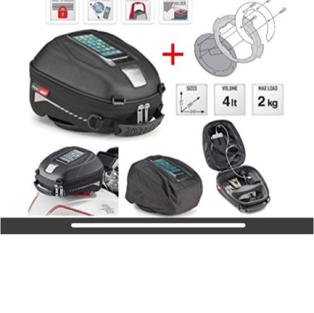 Givi ST602 Tank Bag Original Shopee Malaysia