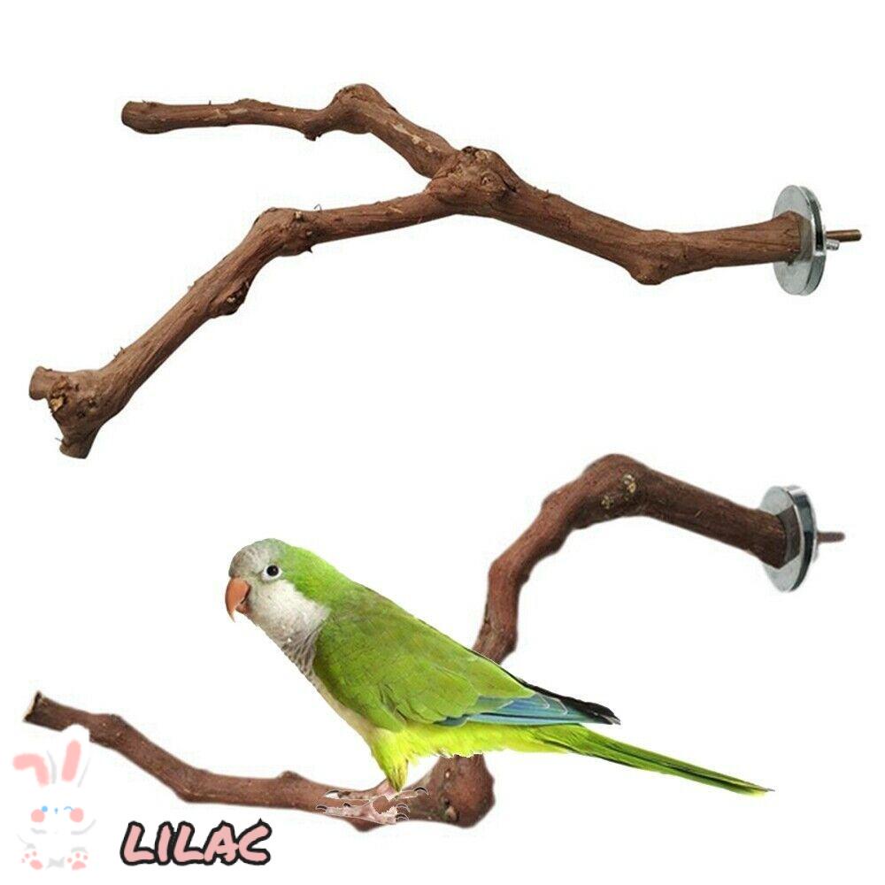 Parrot Wooden Standing Bar Triangle Training Interactive Stand Toys with Feeder Cups for Small Cockatiels Conures Parakeets Finch Bird Perch