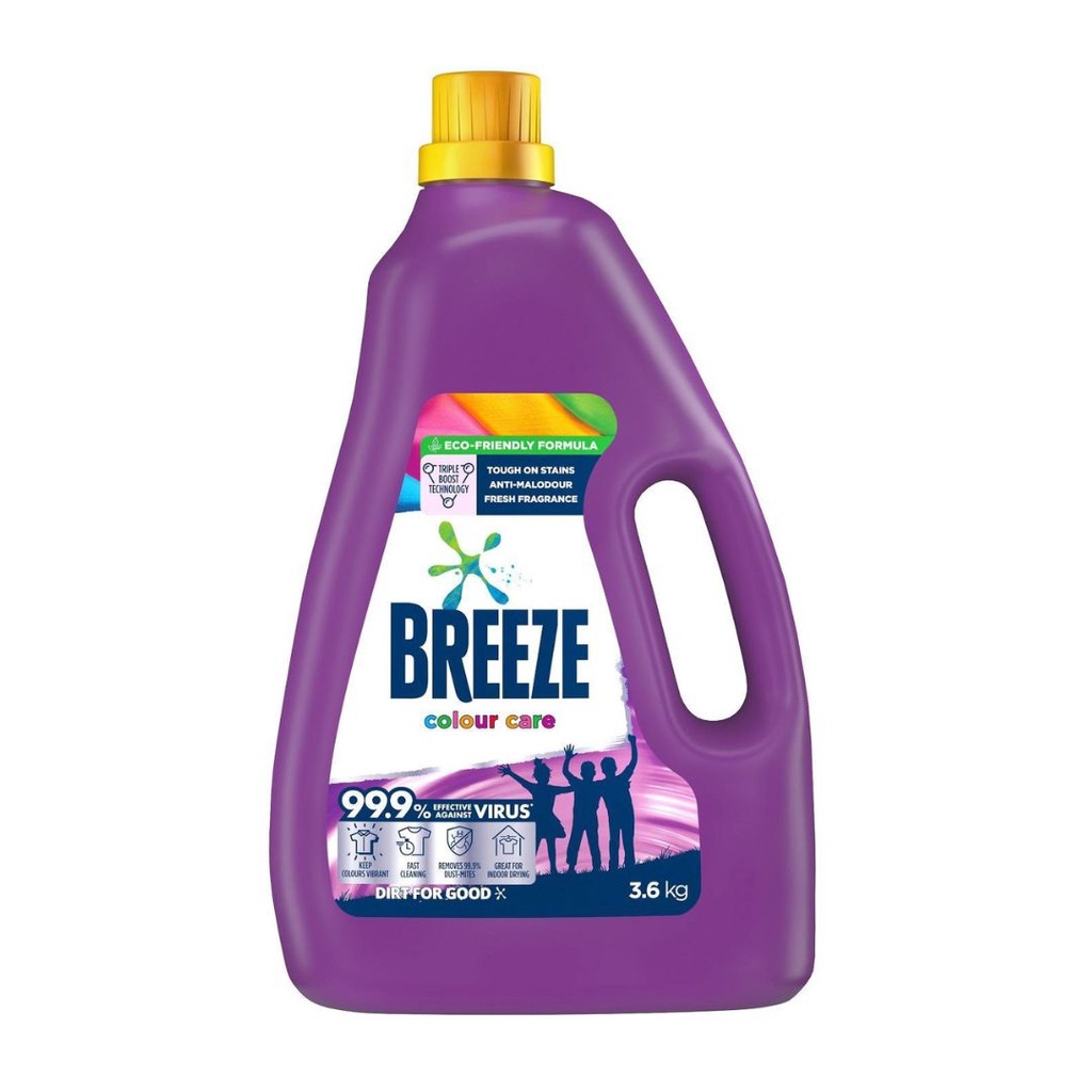 Breeze Colour Care Liquid Detergent 3.6kg Shopee Malaysia