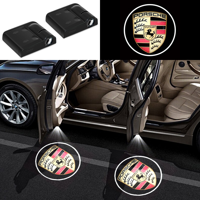 Porsche 718 911 Taycan Panamera Macan Cayenne Led Car Door Light